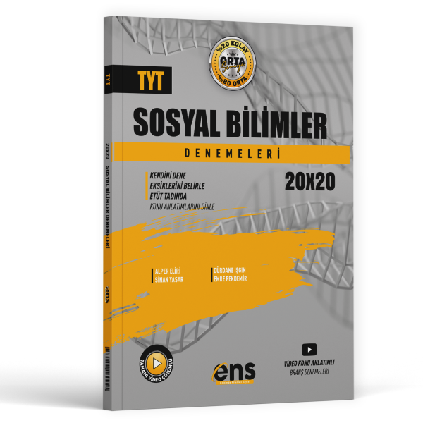 ENS DESTEK TYT DENEME 20 Lİ SOSYAL BLM - 25-26